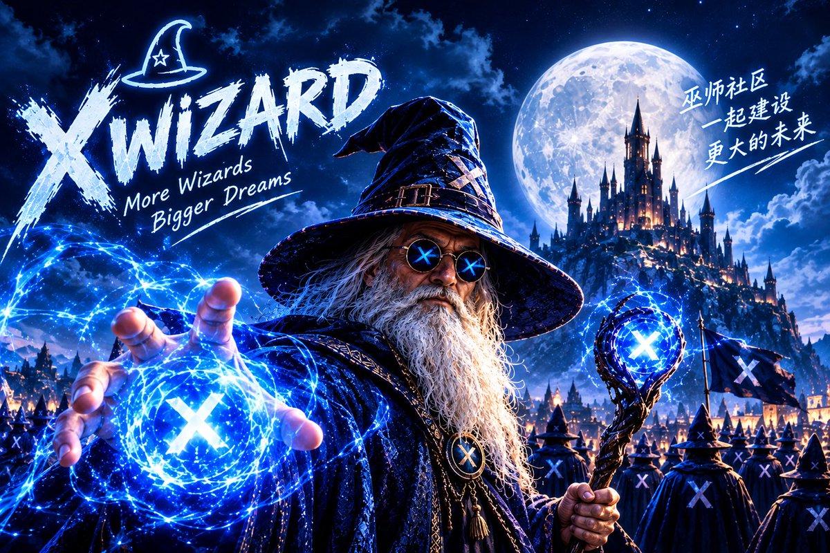 xwizard_cto's tweet photo. 🧙‍♂️ 巫师，不只是一个名字，更是一群人的共同信念。
我们相信，一个真正有生命力的项目，从来不是靠一个人推动，而是靠所有社区成员一起建设。
我们不追求一夜之间改变世界。
我们更相信——共识需要时间，社区需要沉淀，故事需要一群人一起写。
今天你是巫师的支持者，
明天你也可以成为巫师故事的创造者 https://t.co/bjCiPltLFv