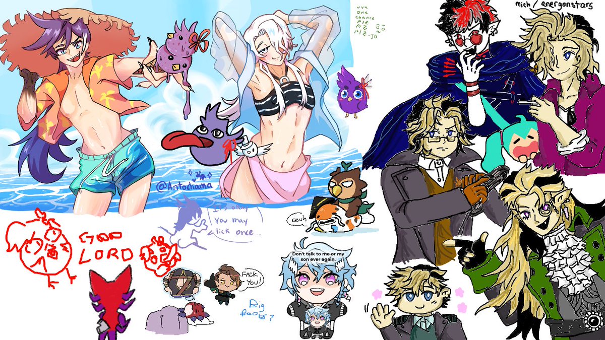 AllisterAnim's tweet photo. THANK YOU to everyone who joined or even just tuned in for this silly little event! 
It was fun to spend a weekend having fun with all of you. Starmin really are the best fanbase I've ever interacted with and I hope that many of you can say the same.
OTSUSTARMIN! ✨ https://t.co/l6TpOhrvOh