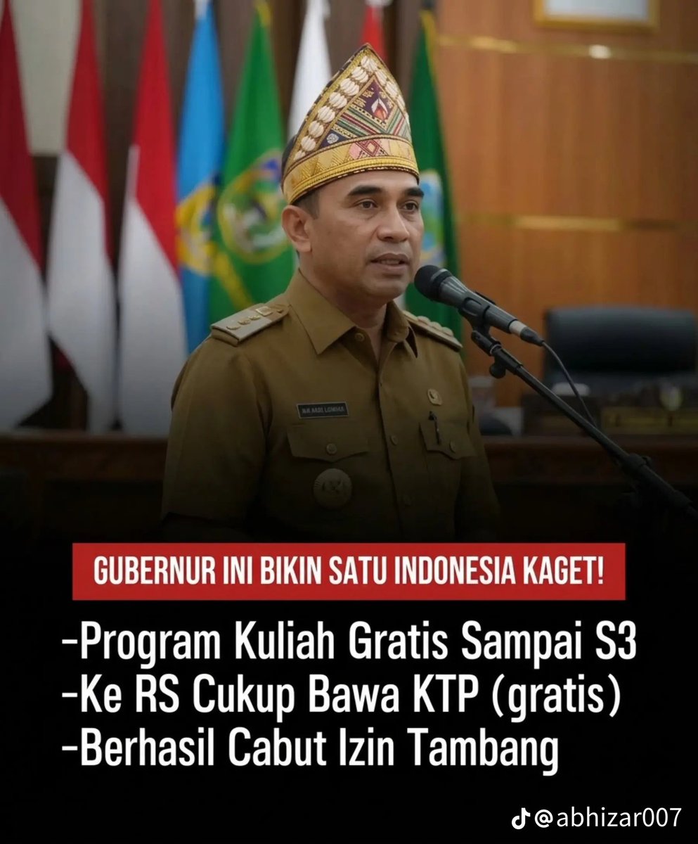 Smash1014314's tweet photo. beliau bilang saya gak bisa masuk ke dalam tambang-tambang yang ada di wilayah Sulawesi. beliau juga sempet mengeluh di gedung anggota dewan.

gue kira beliau bakal kayak gubernur-gubernur lainnya, ternyata di balik sepinya beliau justru berhasil bikin kebijakan yang luar biasa.

stay safe pak, just be careful. di pemerintahan kita, orang baik malah jadi penjahatnya pak 🤲🥹🙏