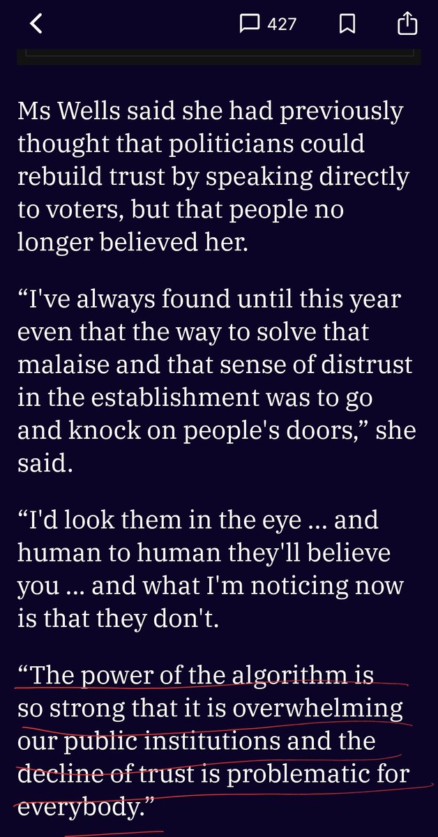 mattjcan's tweet photo. The Labor party is now blaming "algorithms" for people losing trust in them. 

Just maybe people don't trust Labor anymore because Anthony Albanese LIED to us at the last election about not increasing taxes. 

We should be deeply cynical about Labor's brazen attempt to control what people see online.