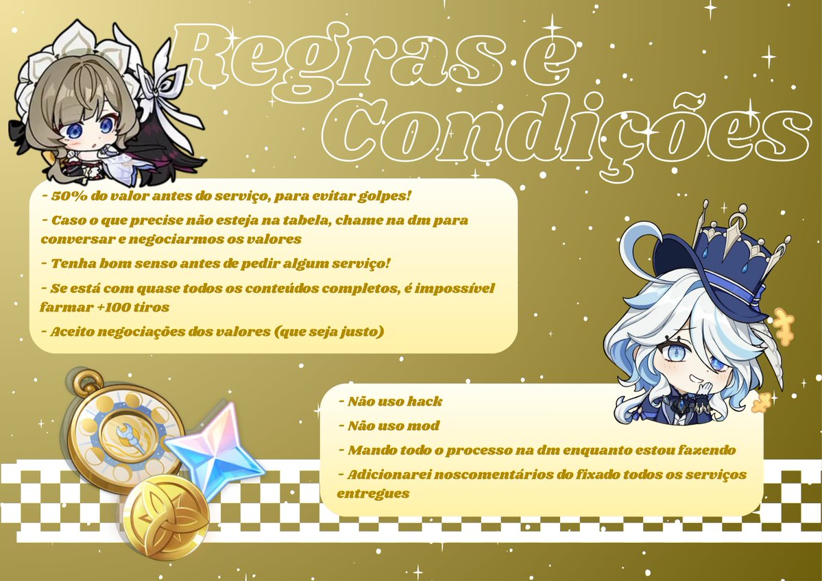 Kaminarejirogi's tweet photo. Serviços de Genshin atualizado! ✨

Obg pela tabela @/aeongnese 💙

°•. Serviços feitos manualmente,
sem uso de hacks, ou programas.
 
- podem se sentir livres para pedir prints da tela em analisar a situação do serviço.
- qualquer dúvida me chama na dm!!

💙 + Rt q me ajuda mt https://t.co/vqI0Pubcbe