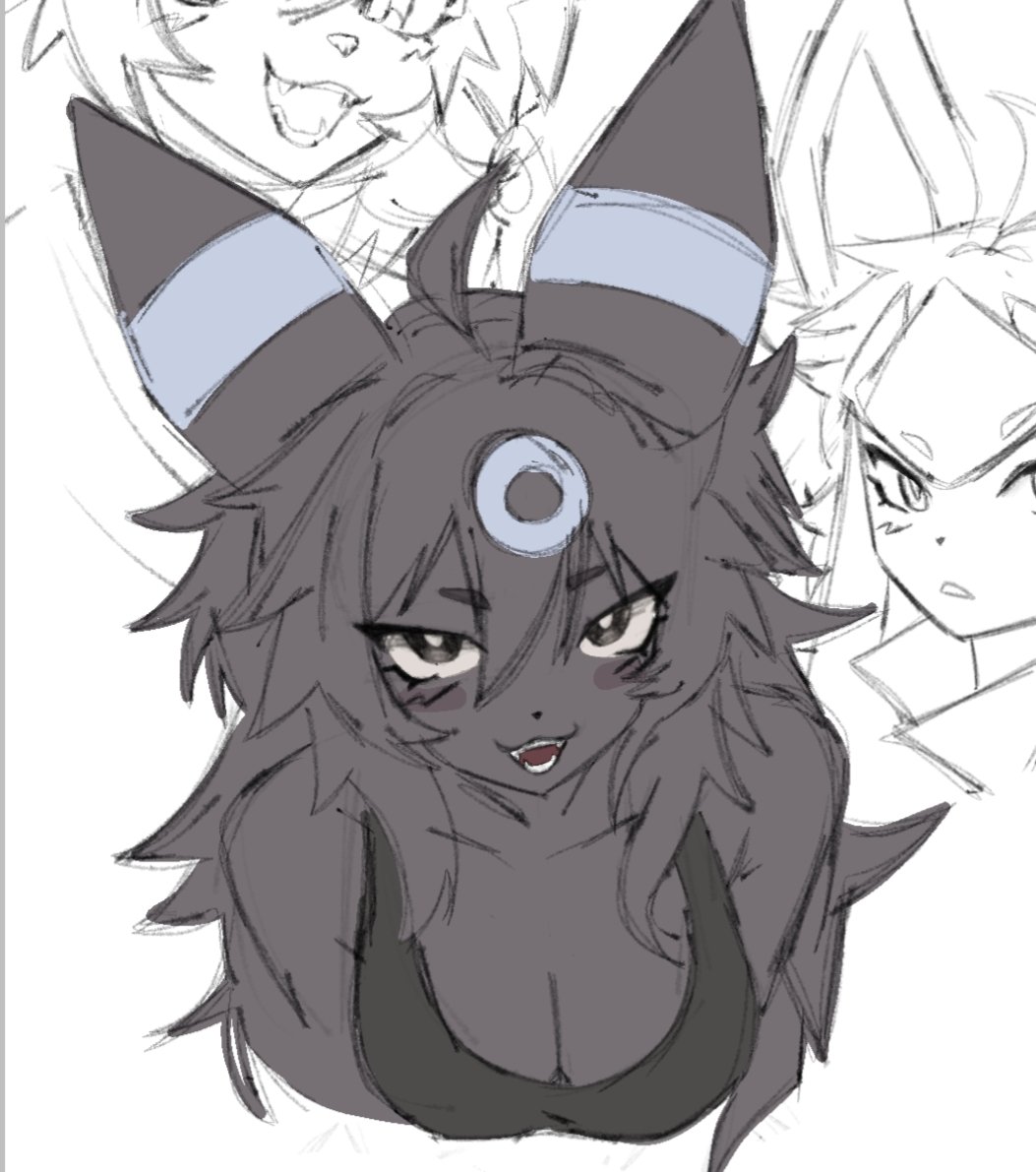 mun_rue's tweet photo. Umbreon.
srry for posting late
#umbreon #pokemon #furry https://t.co/0lGUQKoL81