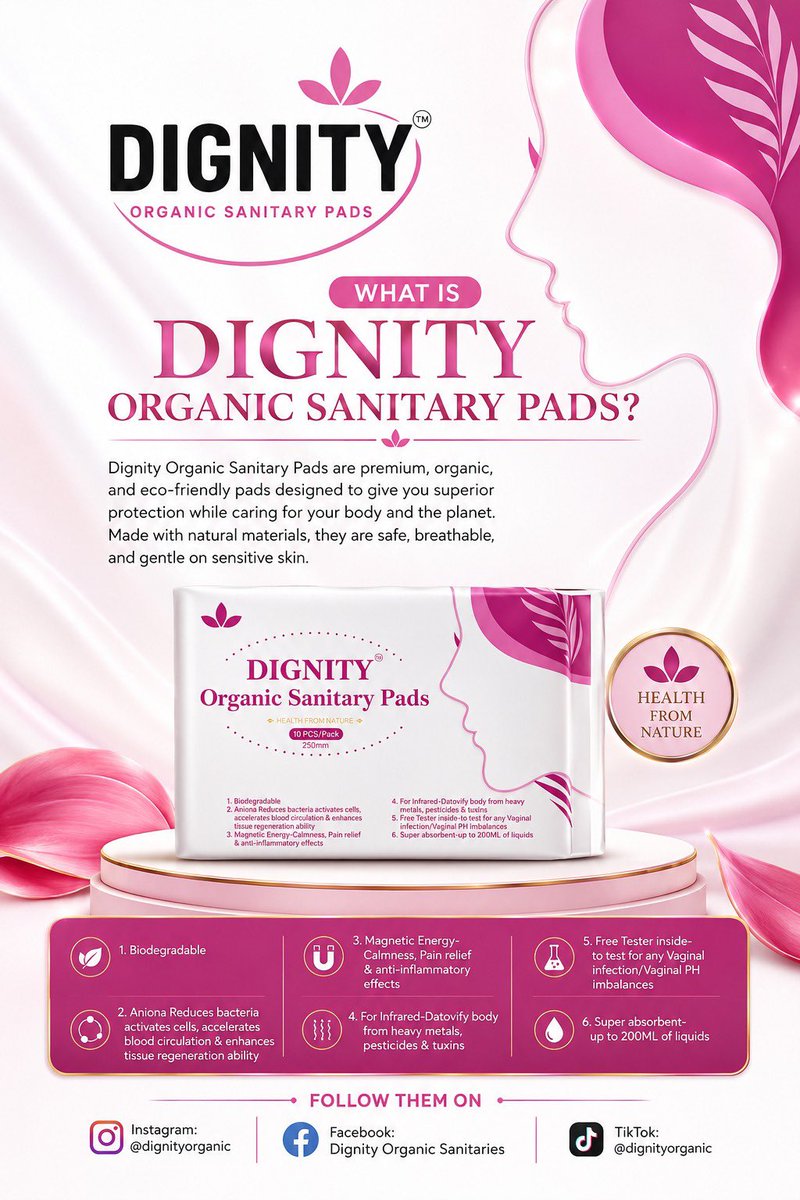 ThandekaTag's tweet photo. ‼️NEW TAGS ALERT ‼️ 

Good morning, Thalians! 🩷Let’s get the TL buzzing as we welcome DIGNITY ORGANIC SANITARY 🩷our 2nd Main Character Lifestyle Experience Sponsor! 🩷

DIGNITY X THANDEKA 
DIGNITY ORGANIC WITH THANDEKA
#MainCharacterLifeStyleExperience
#DIGNITYXMillionChella https://t.co/UJfwi0IzAg