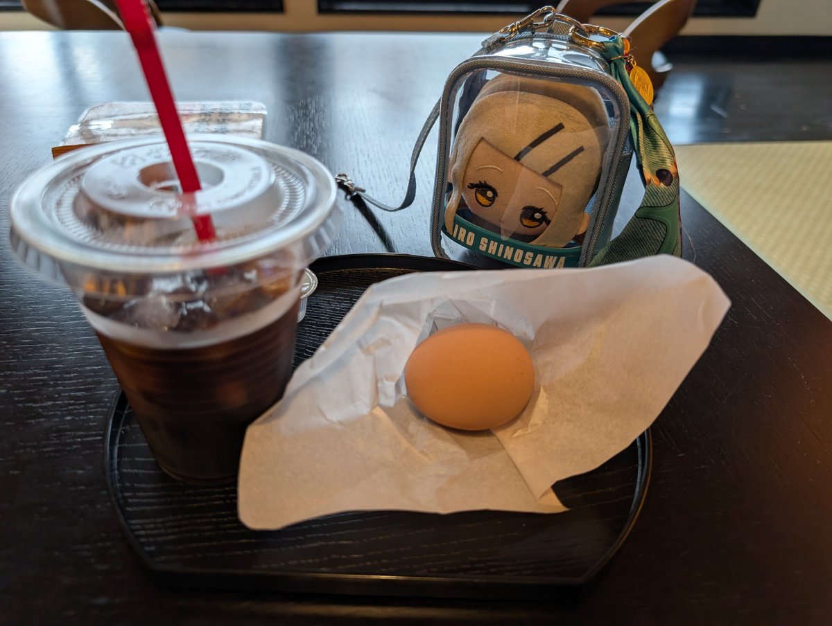 ulna_199's tweet photo. 太宰府から少し南下して二日市に行ってきました！
温泉卵と源泉コー��ー美味しかった…。 https://t.co/jF0NNHZLd0