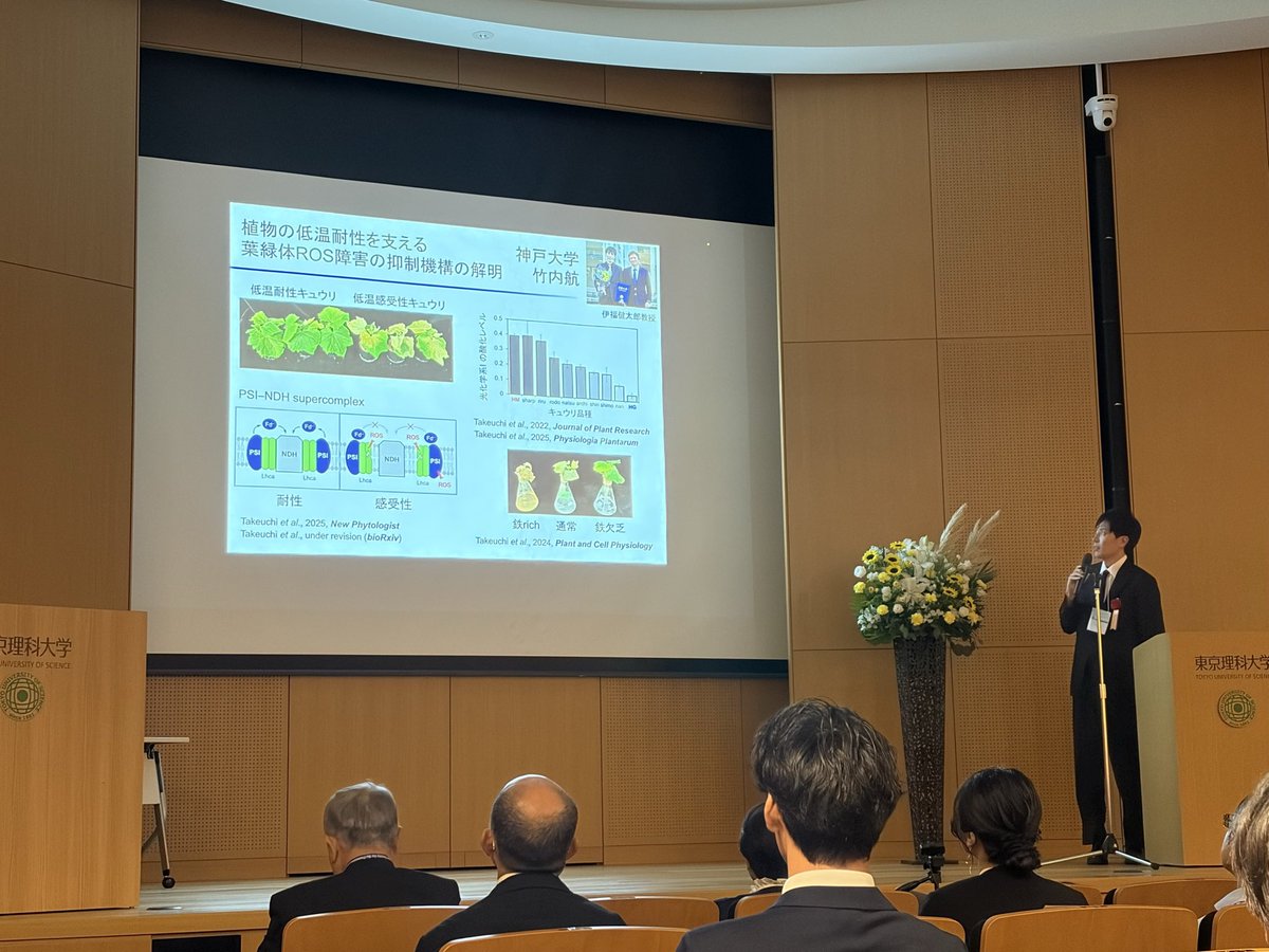 ko_takeuchi__'s tweet photo. 昨日まで植物学会でした。ありがとうございました。
明日からの土壌肥料学会福島へ向かいます。 https://t.co/tT3ObbX01A