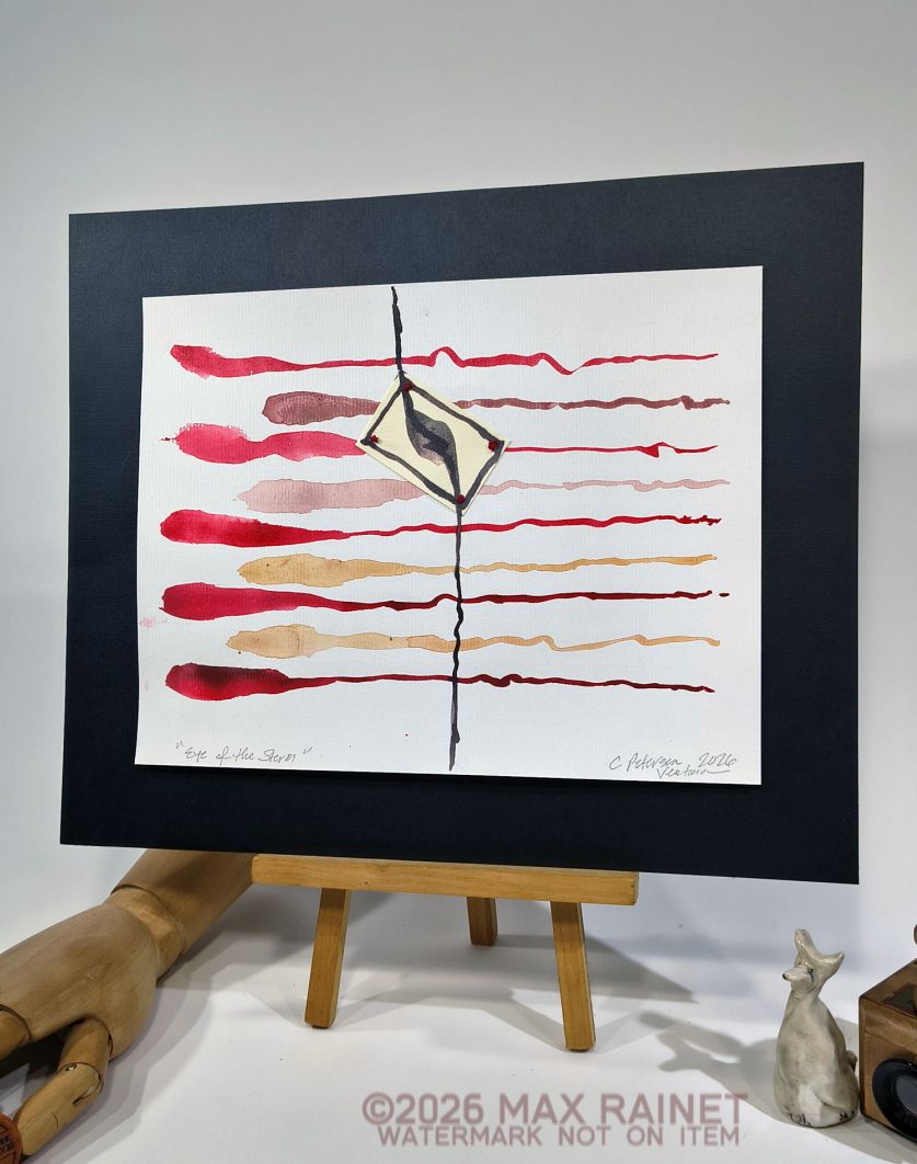 max_rainet's tweet photo. Eye of Storm 2026 C Peterson * Abstract WATERCOLOR Painting *Thread Sewn Collage | eBay https://t.co/IFiUDzjh3k
#AbstractART #WatercolorPAINTING #OriginalPainting #CathyPeterson #ListedArtist #mixedMedia #CollageART #UltraContemporary #ModernART #FrenchKnots #HandSewnART #Unique https://t.co/wDKRkMWYA0