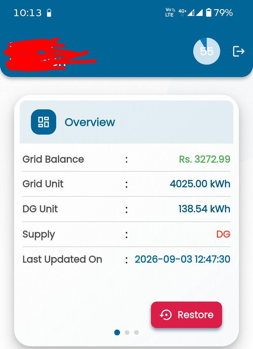 railwayLifeAlp's tweet photo. 7.9.2026 @@KoyalEnclave 3 hour बिजली कट,voltage flatuatuation &amp; phase sequence change से लोग परेशान है DG से कम चल रहा इतना लाइट गांव मे भी नहीं कटता  @grok #UPPCL @gdagzb #upgov @myogioffice @myogiadityanath @DmGhaziabad #loni @pvvnlghaziabad 8 से 10:13 बजे तक बिजली नही है? https://t.co/XWScyPfhgK