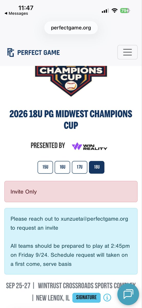 colin_albano's tweet photo. Here is my Fall scheduled tournaments for Elite Baseball Training 2027 Scout team! 
@GOWHS_Baseball @teams_elite @PGMidwestBB @PG_Tourney https://t.co/5Pb7tWOjck