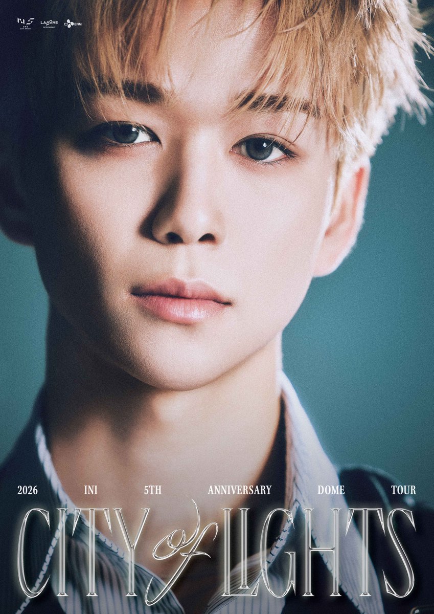 official__INI's tweet photo. 𝟐𝟎𝟐𝟔 𝑰𝑵𝑰 𝟓𝑻𝑯 𝑨𝑵𝑵𝑰𝑽𝑬𝑹𝑺𝑨𝑹𝒀 𝑫𝑶𝑴𝑬 𝑻𝑶𝑼𝑹
 [𝑪𝑰𝑻𝒀 𝑶𝑭 𝑳𝑰𝑮𝑯𝑻𝑺]
 𝐃-𝟖

#TAKERU

#INI #INI_DOME_TOUR
#INI_CITY_OF_LIGHTS
#後藤威尊 #GOTOTAKERU https://t.co/CqHtydYPPi