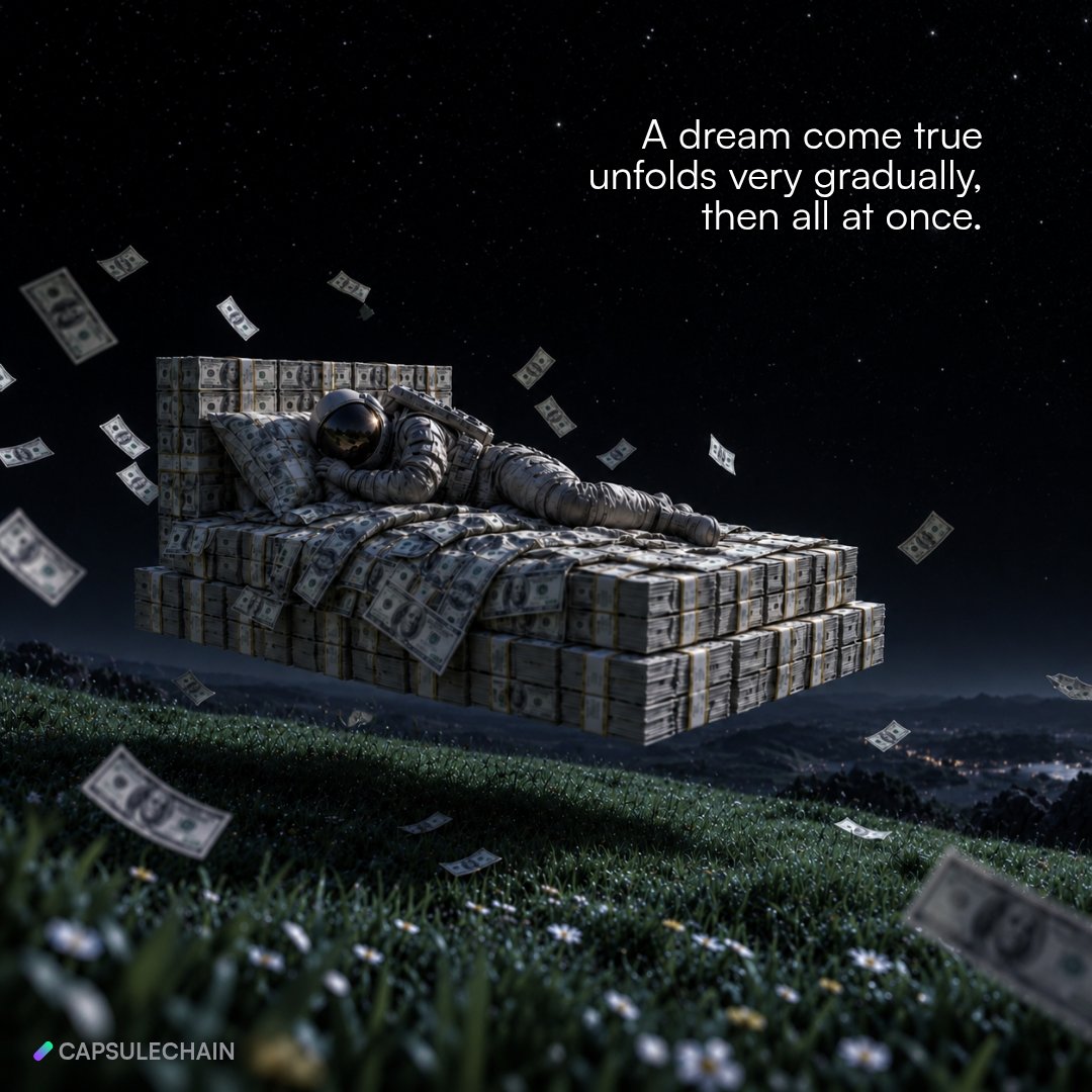 CAPSULEchain's tweet photo. GN onchain gamblers.
See you in the trenches this week.
Either on $PUMP, $STONK, or $PONS ⏳ https://t.co/Tr7ebgfpZQ