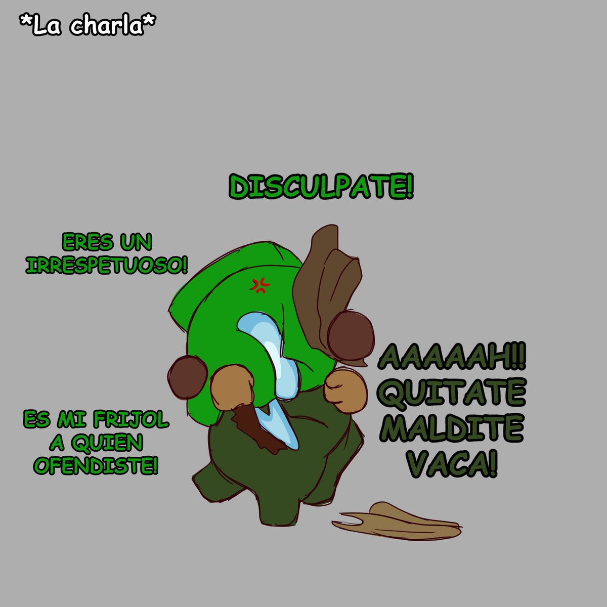 Al_Toons's tweet photo. Que bueno que Verde es un caballero uwu (2/2) https://t.co/A68dw1LPbX