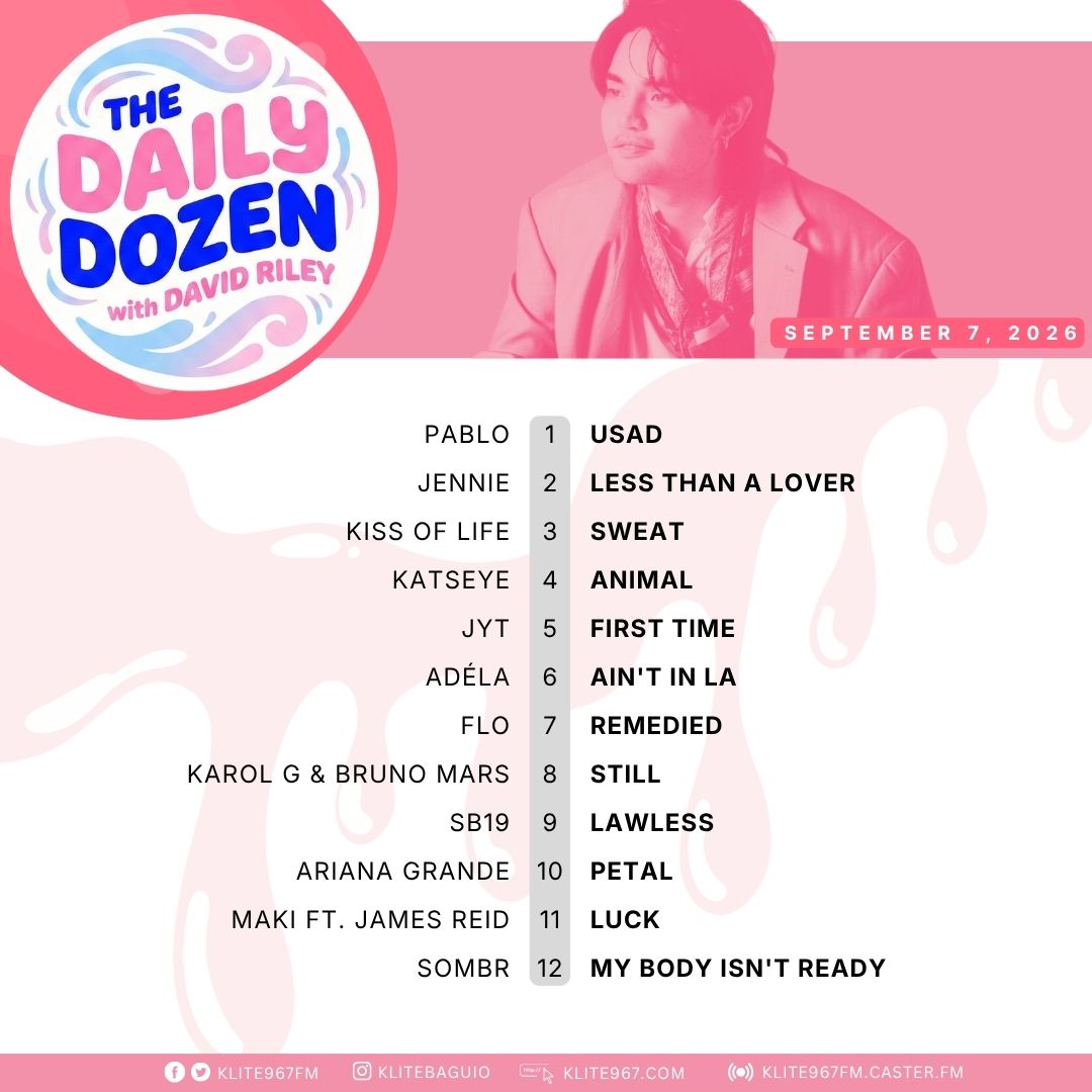 klite967fm's tweet photo. The pause button never made it past the weekend 🔥 PABLO sends “USAD” ahead of the field on #TheDailyDozen Monday! https://t.co/lJFC4OgYlV
