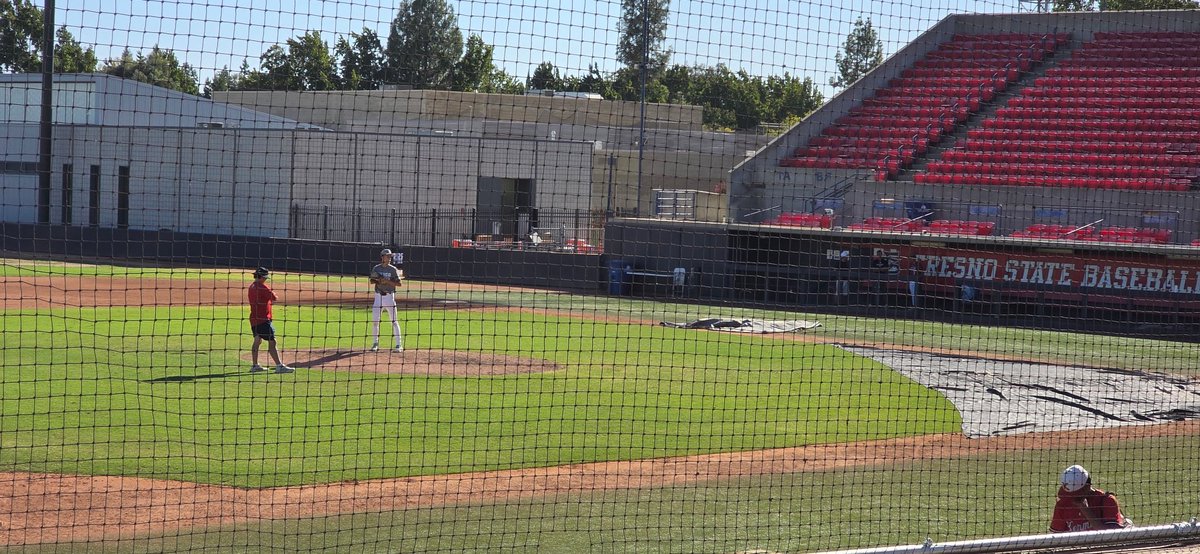 JoshRodz2029's tweet photo. Great time today at the @FresnoStateBSB Prospect Camp. Looking foward to coming back.
@BrickerDominic @CjDeMello @Grant_Stevens2 @RyanOverland24 https://t.co/6O5T2hsOoJ