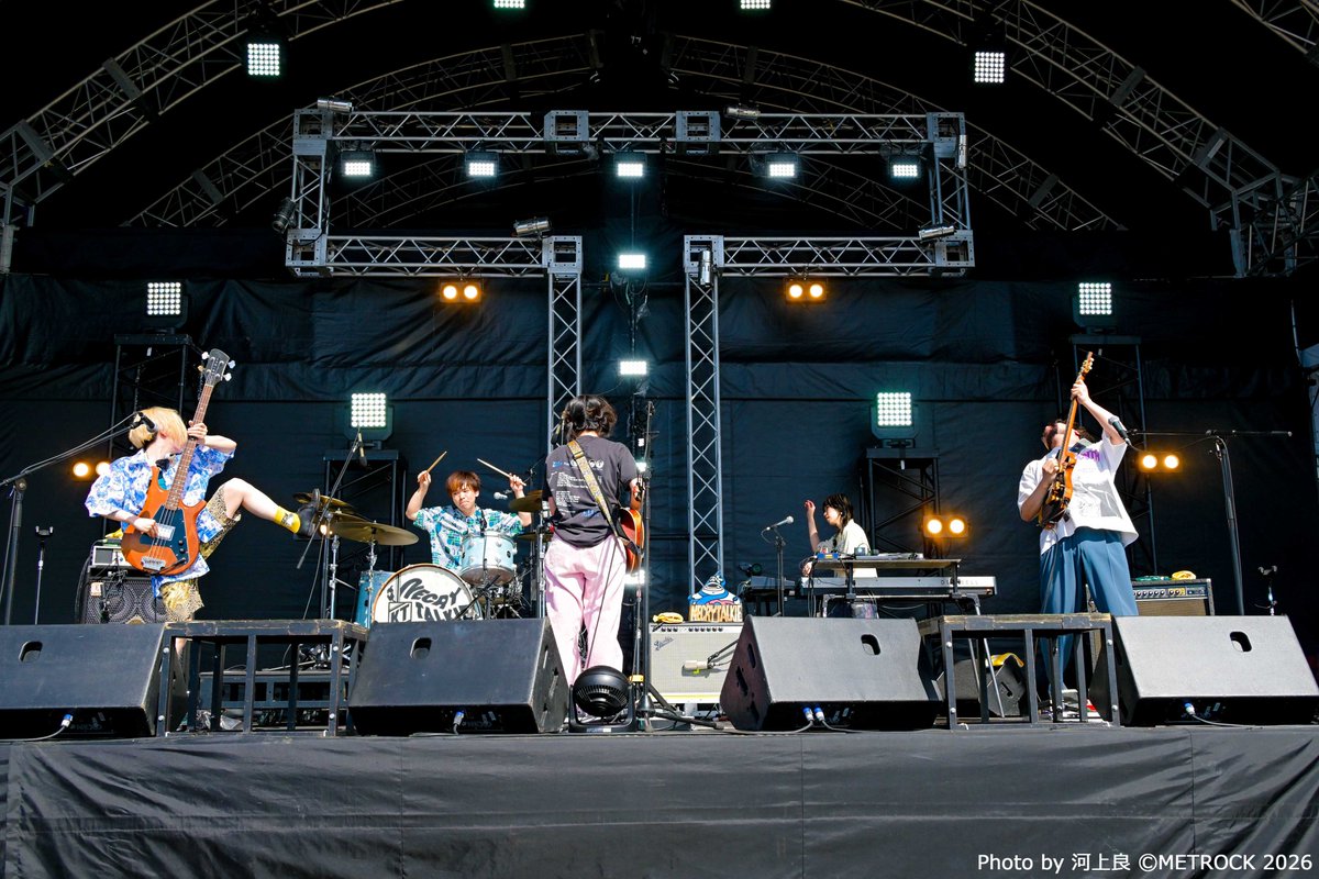 MUSIC_ON_TV_PR's tweet photo. ◢◤◢◤◢◤◢◤◢◤
#METROCK 2026
アーティストスペシャル
#ネクライトーキー
◢◤◢◤◢◤◢◤◢◤
#メトロック のステージを
明日リピート放送🎸
🎵北上のススメ
🎵余計なこと
🎵オシャレ大作戦
他
📅9/9(水)25:30~
🔗https://t.co/8CCOULkkam
@Talkie_official
@METROCK_pr https://t.co/13TYwTFx2Y
