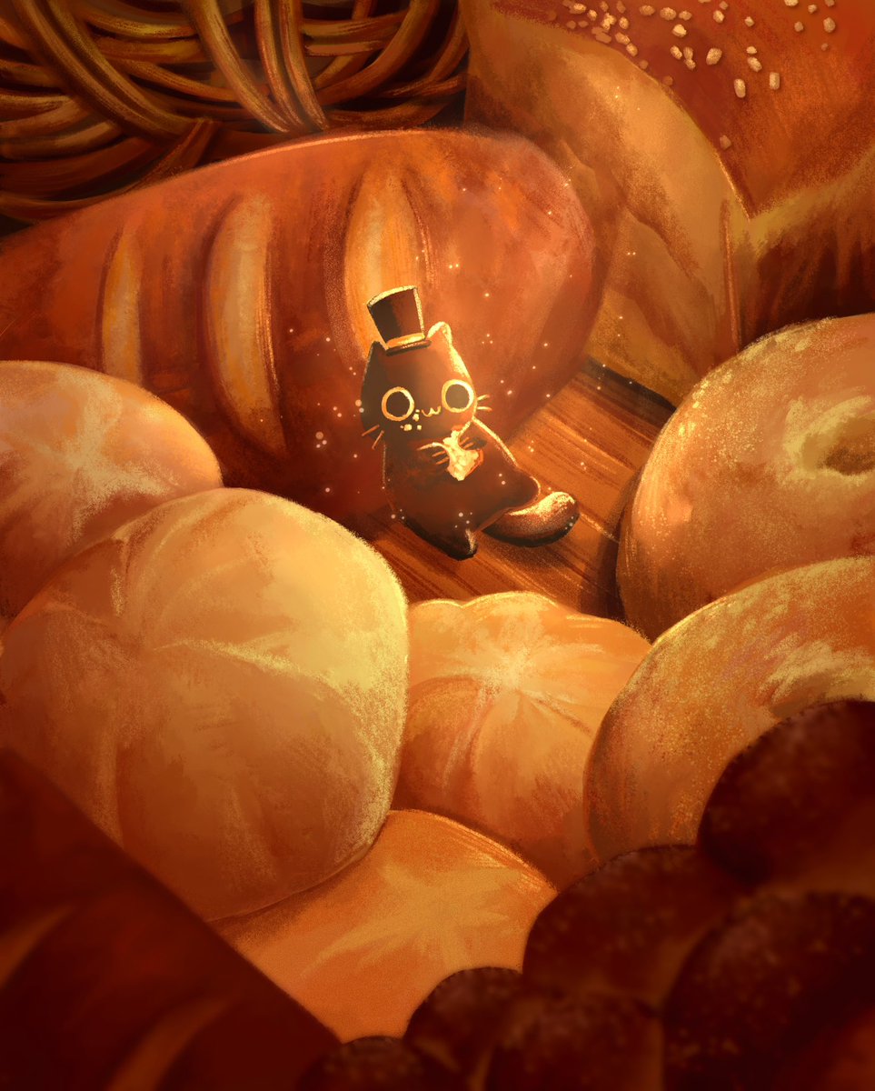 lisanmil's tweet photo. kemiao loves bread! 🥖🍞🥐

#诡秘之主 #LordOfTheMysteries #LOTM https://t.co/ZFRBZ4dIuO