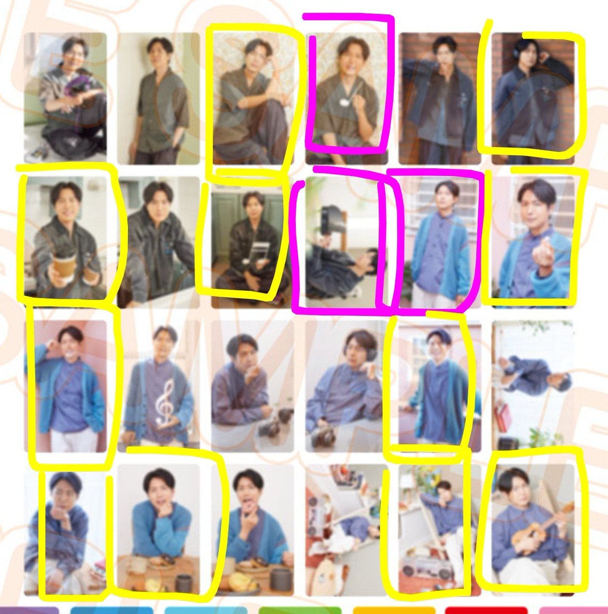 iqG7z0Ag11gMIzZ's tweet photo. 【交換】Kiramune 神谷浩史 Share Live シェアライ フォトカ

譲 ▶︎ 画像1枚目(友人分含)
求 ▶︎ 画像2枚目(紫枠＞黄枠内絵柄)

郵送＞IWGP＞リーライBチーム公演

纏めての方、大歓迎です。

検索からお気軽にお声がけください。
よろしくお願いいたします。 https://t.co/PiNr7Il1Pr
