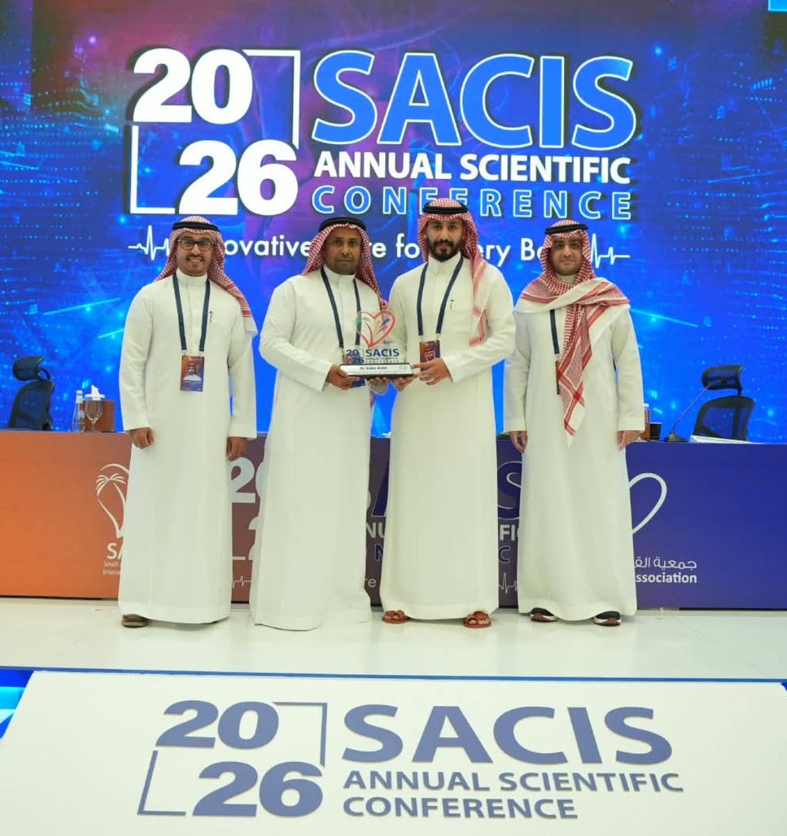 Mohannad_oq's tweet photo. Proud to have served on the Scientific Committee for the Allied Health Program at #SACIS2026, alongside an outstanding group of colleagues

Grateful for the experience and collaboration, and looking forward to more ahead 🫀 https://t.co/iIsozM68Fi