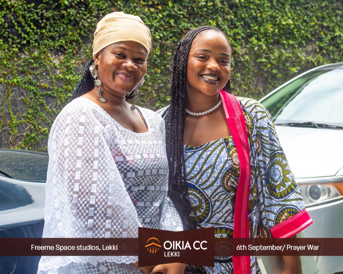 OikiaCCLekki's tweet photo. This is our gentle reminder, shared through our beautiful smiles, that Oikia cc Lekki is Home!

Looking for a church to worship, praise and learn the Word of God? Welcome!

💒 The Freeme Space, Plot 16A, Block 139A Nike Art Gallery Road, Ikate Lekki, Lagos

⏰ 9:00 am https://t.co/8ZZ2RqBtSA