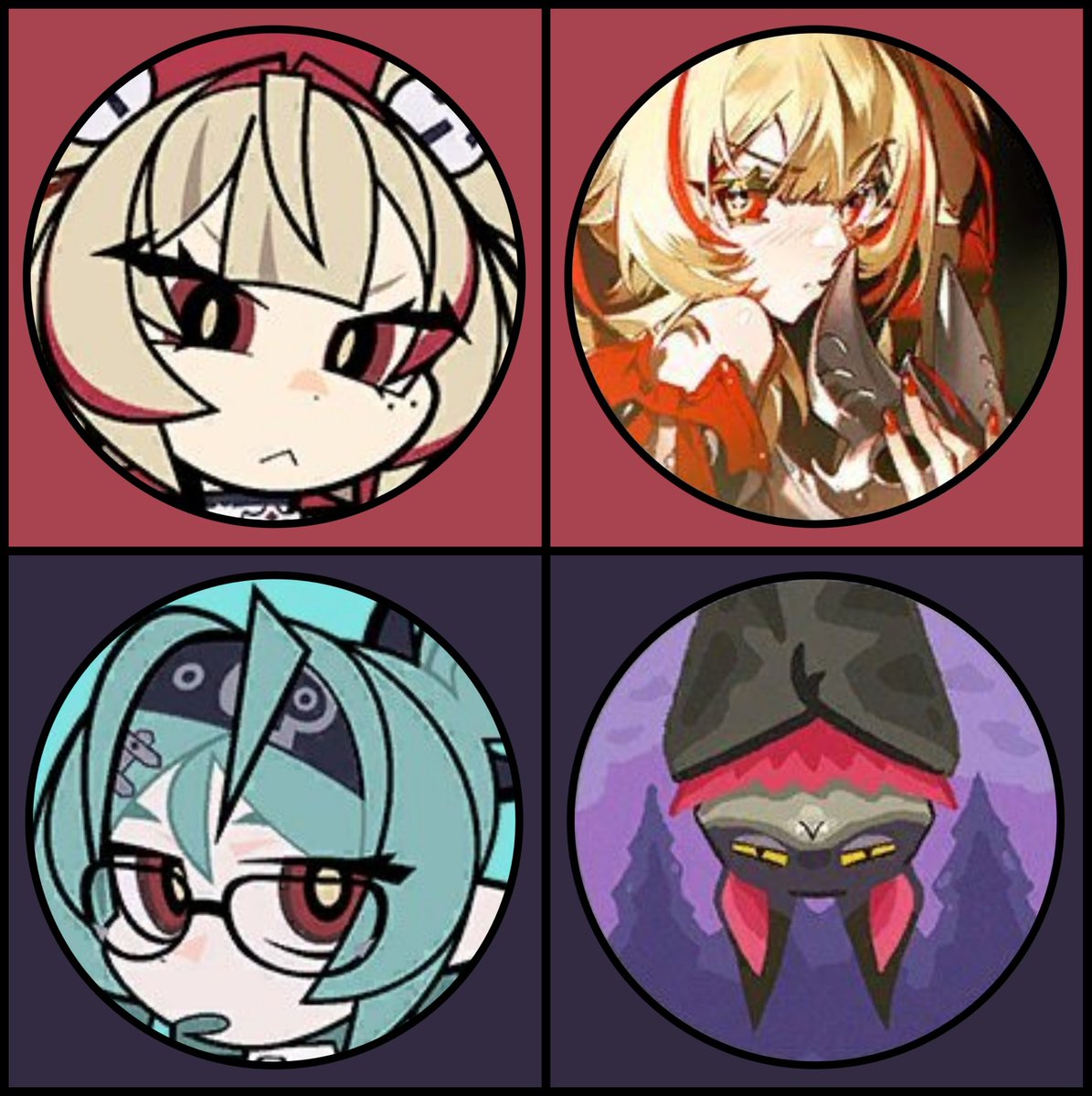 ZenlessWorld's tweet photo. Claret & Roxy Phone Icons
#ZenlessZoneZero #ZZZero #ZZZ https://t.co/P0VuFCXFxF