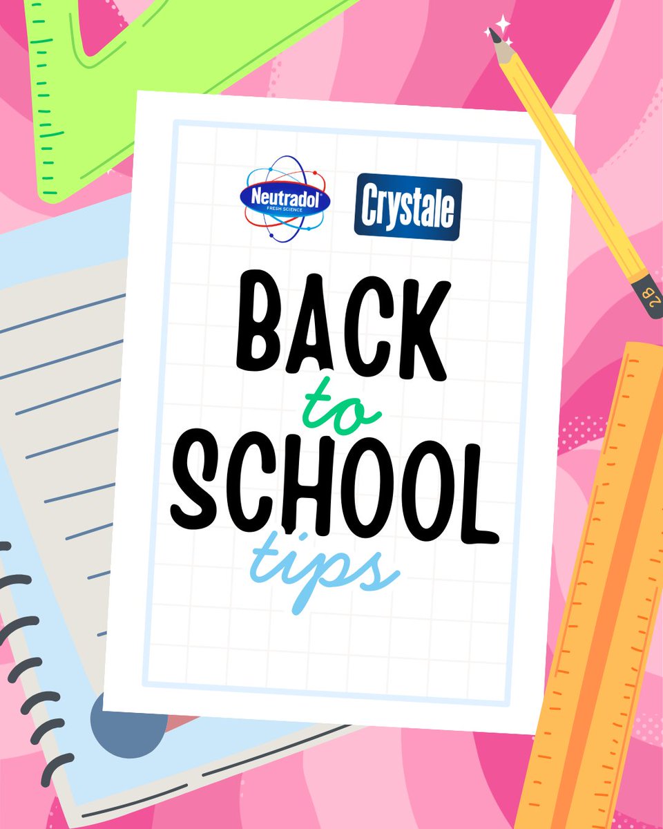 NeutradolFresh's tweet photo. 🎒 BACK TO SCHOOL TIPS! 🎒

School runs, packed lunches, busy mornings and family dinners can mean there’s a lot to keep on top of!

And don’t forget our GIVEAWAY!
Just click the link in our bio to enter. https://t.co/GnsWBa4IJe