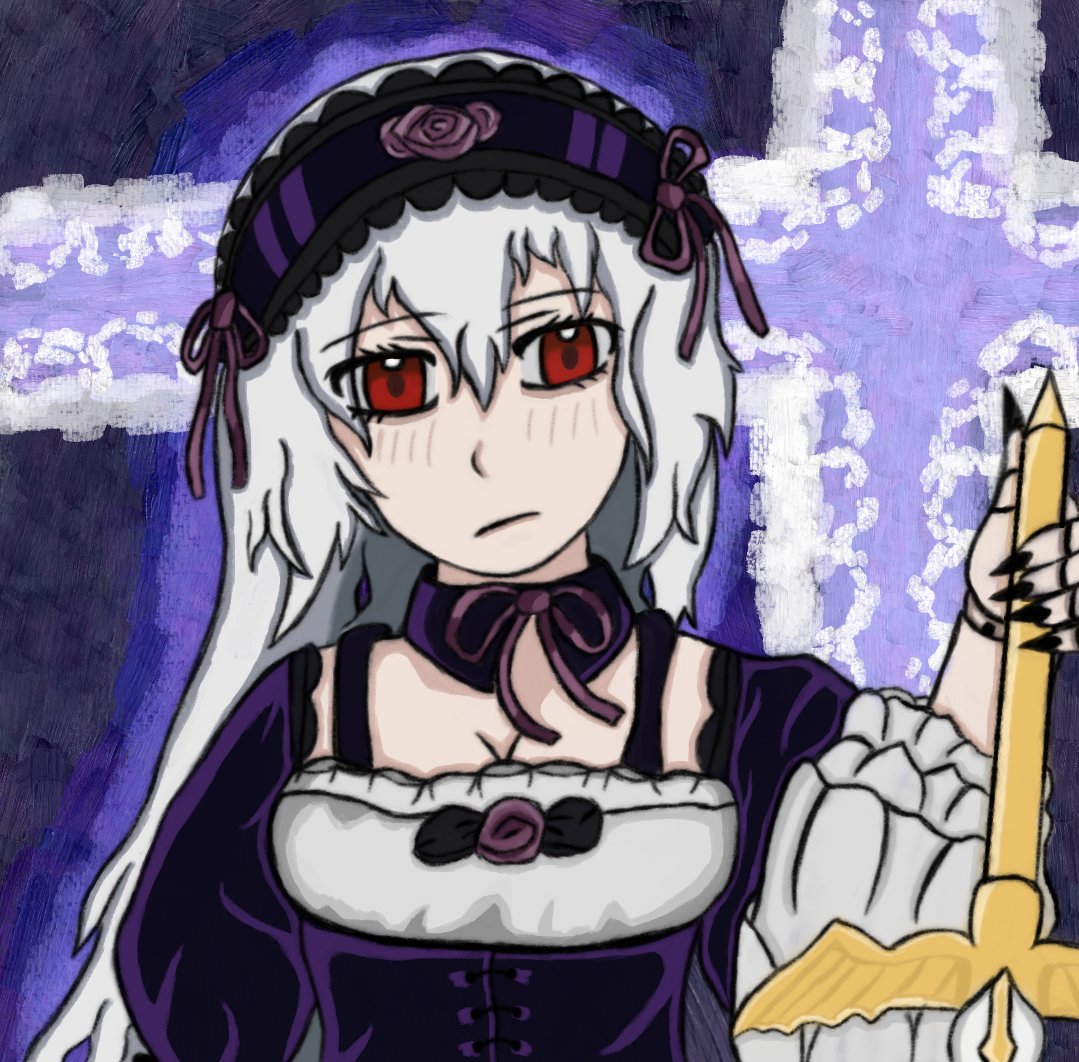 AkimNasten20637's tweet photo. My new art of Suigintou 💜
she looks very velvety 🐦⬛
#rozen_maiden #suigintou https://t.co/AsNm67gPAJ