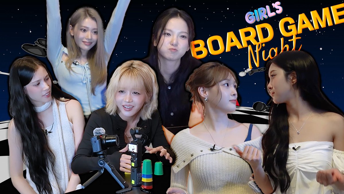 official_kep1er's tweet photo. 여자 여섯이 모이면 [보드게임 한다] 🕹️⎮ GIRL’S BOARD GAME NIGHT

🔗 https://t.co/Z4lpipgu4E

#Kep1er #케플러 https://t.co/CM7gBKOUPM