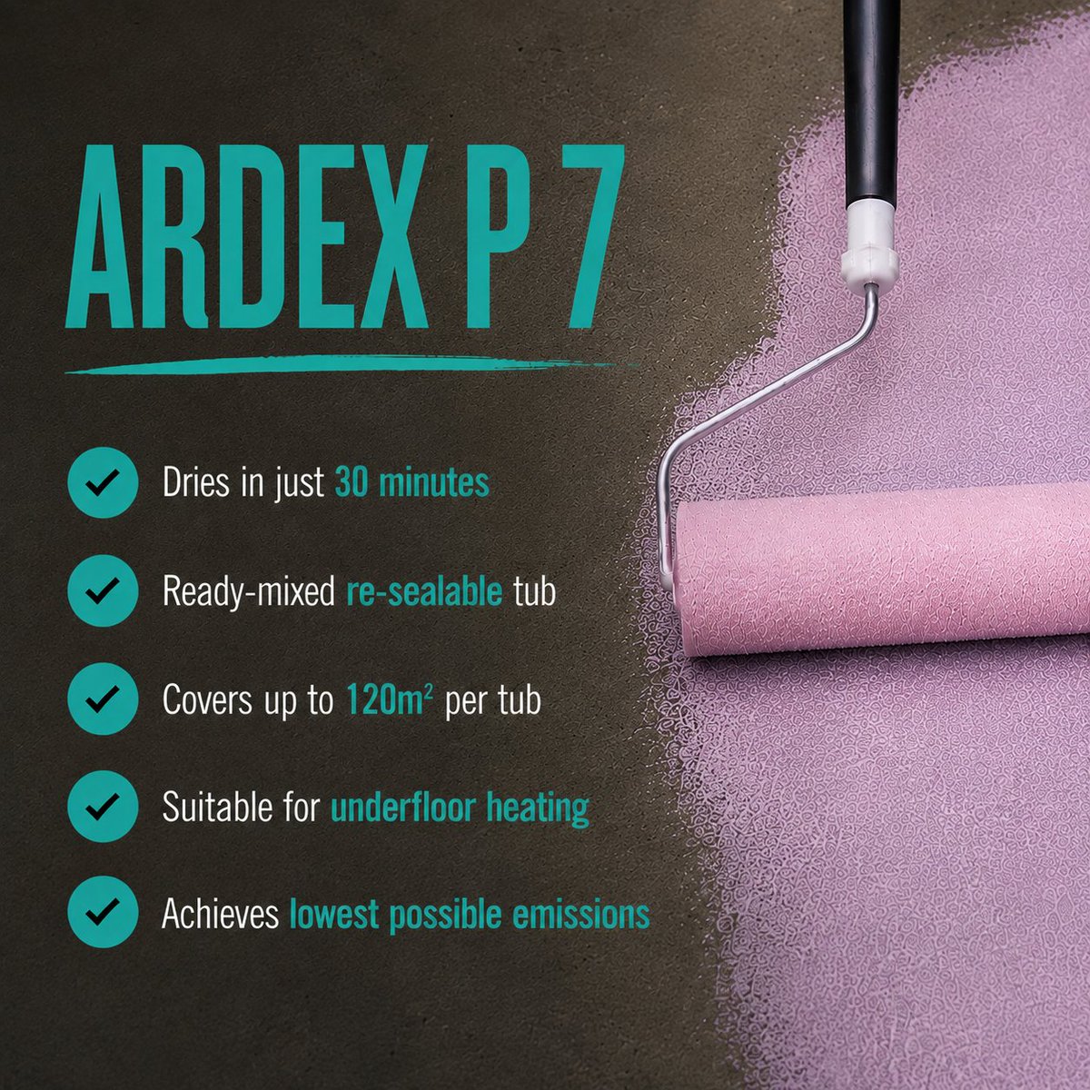 ARDEXUKFlooring's tweet photo. GET TO KNOW ARDEX P 7 👋
👀 Need to prime and get moving?
🤝 ARDEX P 7 Gritted Primer gets the job done
✔️ For priming non-absorbent surfaces, as well as plywood
🔗 https://t.co/20TgNn7J3i
#ARDEX #ARDEXUK #P7 #FloorPreparation #Flooring https://t.co/iZ54LamvY0