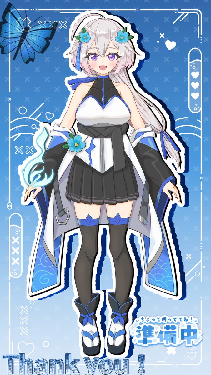 fsemht's tweet photo. ✧︎━━━━━━━━━━━━━━✧︎

 ･*·̩͙꒰ঌ #立ち絵公開 ໒꒱·̩͙⋆.*

〖榛名とうは〗立ち絵大公開❕

ここまで行けたのは皆様のお陰です🦋

本当にありがとう❕❕

そしてこれからのとうはもよろしくね🩵

全反応🫶🏻💐

 #IRIAM準備中
 #IRIAM

✧︎━━━━━━━━━━━━━━✧︎ https://t.co/jPZKY0uIxh