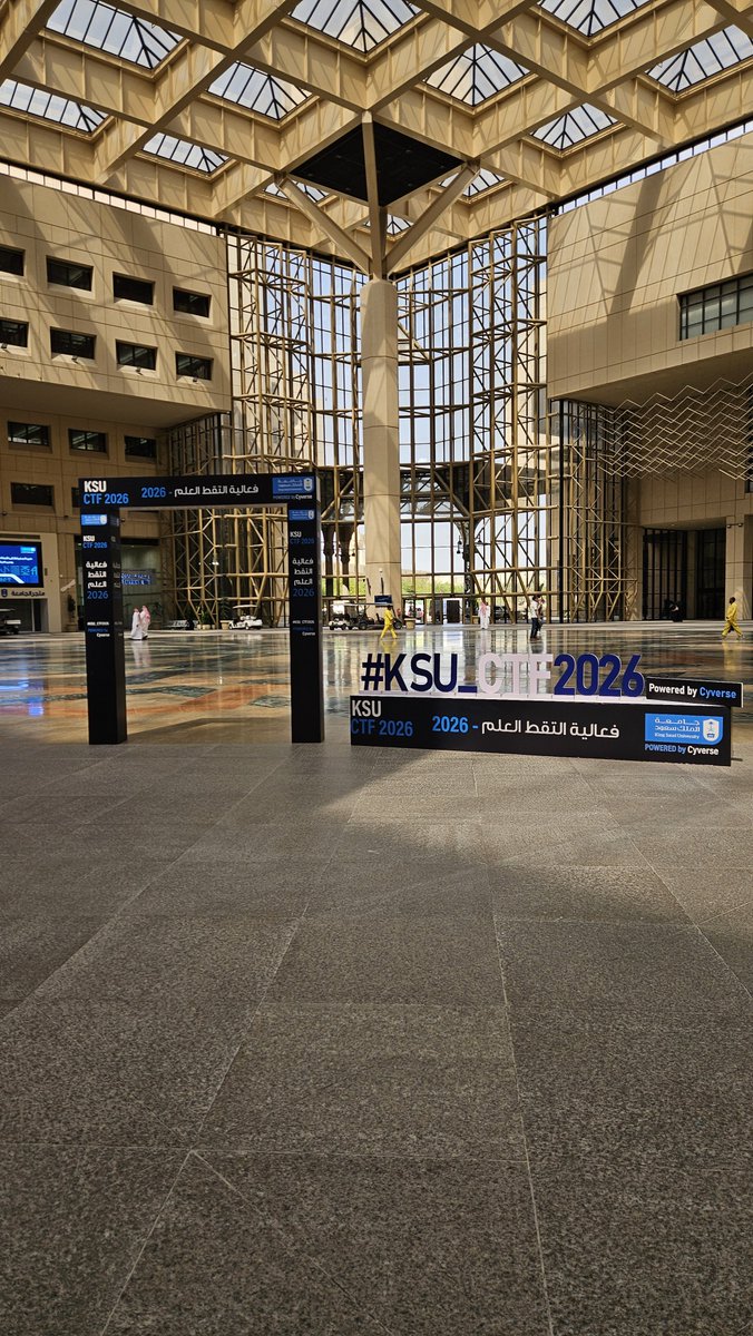 rand_alsaleem's tweet photo. ❤️‍🔥❤️‍🔥🫰🏽
#KSU_CTF2026 https://t.co/n7uv5KdgAe