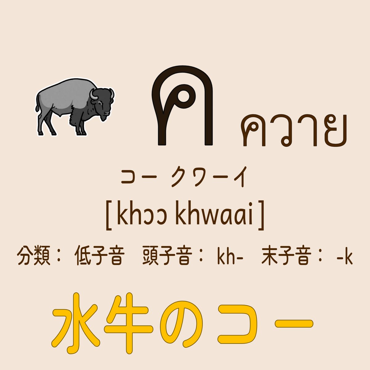 RdmTHbotJp's tweet photo. タイ時間（GMT+7）

「タイ文字ランダム学習帳」
iOS
https://t.co/vheKc3Ji4I
Andoroid
https://t.co/oBZDKlhjqc
#タイ語 #タイ文字 https://t.co/TBLIRvUsOr