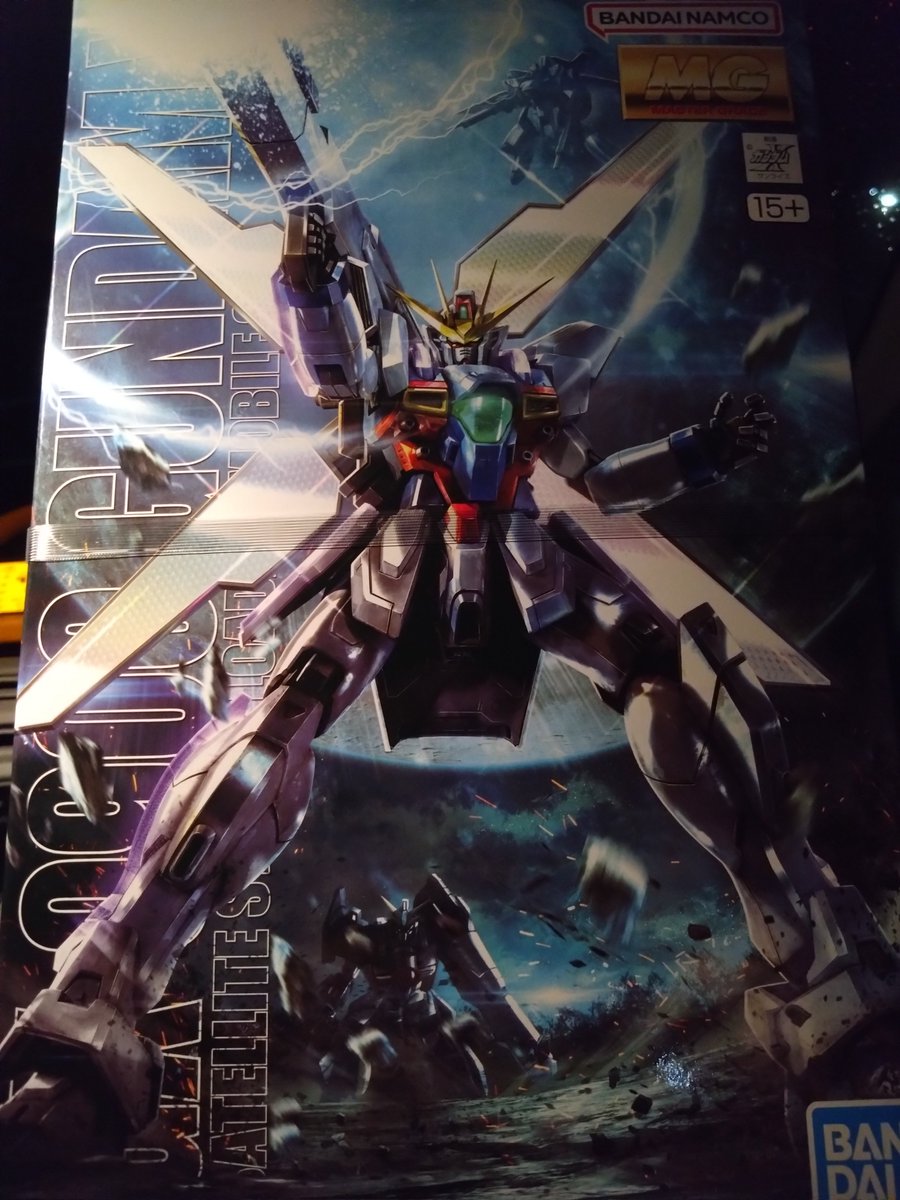 SHIN_hakusai's tweet photo. 友人が偶然見つけてくれたおかげでMGガンダムXをGETすることが出来ました…
ホントに欲しかったからめちゃくちゃ嬉し過ぎますわ…
#まかプラ https://t.co/0BJXf16zR6
