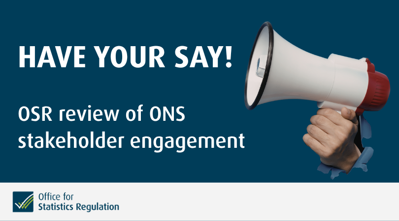 StatsRegulation's tweet photo. Do you use ONS statistics? We want to hear from you. 📢

We are reviewing how ONS engages with stakeholders and want your views on what works well and where improvements could be made. 

Survey closes 5 October 2026 👉 
https://t.co/gRHgicxFNo https://t.co/eofpoRmFyu