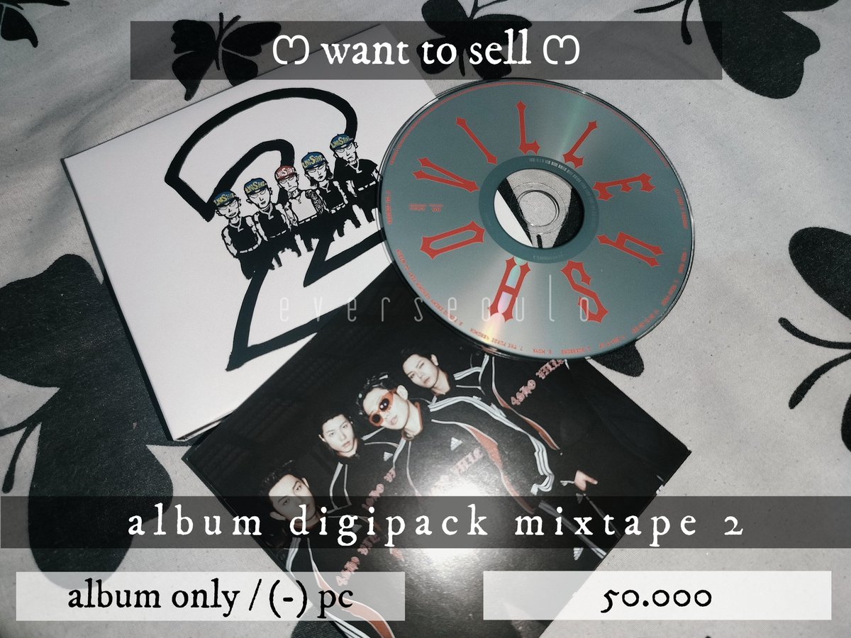 everseoulo's tweet photo. #wts want to sell 📯

album only mixtape 2, avail 3 pcs. 
harga exc pack + adm oren yaa <3
🫶🏻 dom tangerang 

t. lngshot mixtape2 ryul ohyul woojin louis 4shoville https://t.co/yWeodnniqp