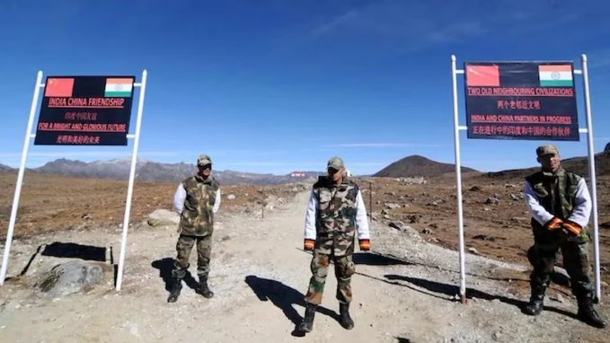 SorangAnia's tweet photo. An important meeting between the Indian and Chinese Corps Commanders is taking place in Arunachal ahead of the BRICS Summit. Both sides may discuss maintaining peace along the Line of Actual Control (LAC) and avoiding tensions.  #BRICSSummit #ArunachalPradesh #India #China https://t.co/lnsRpD7mg2