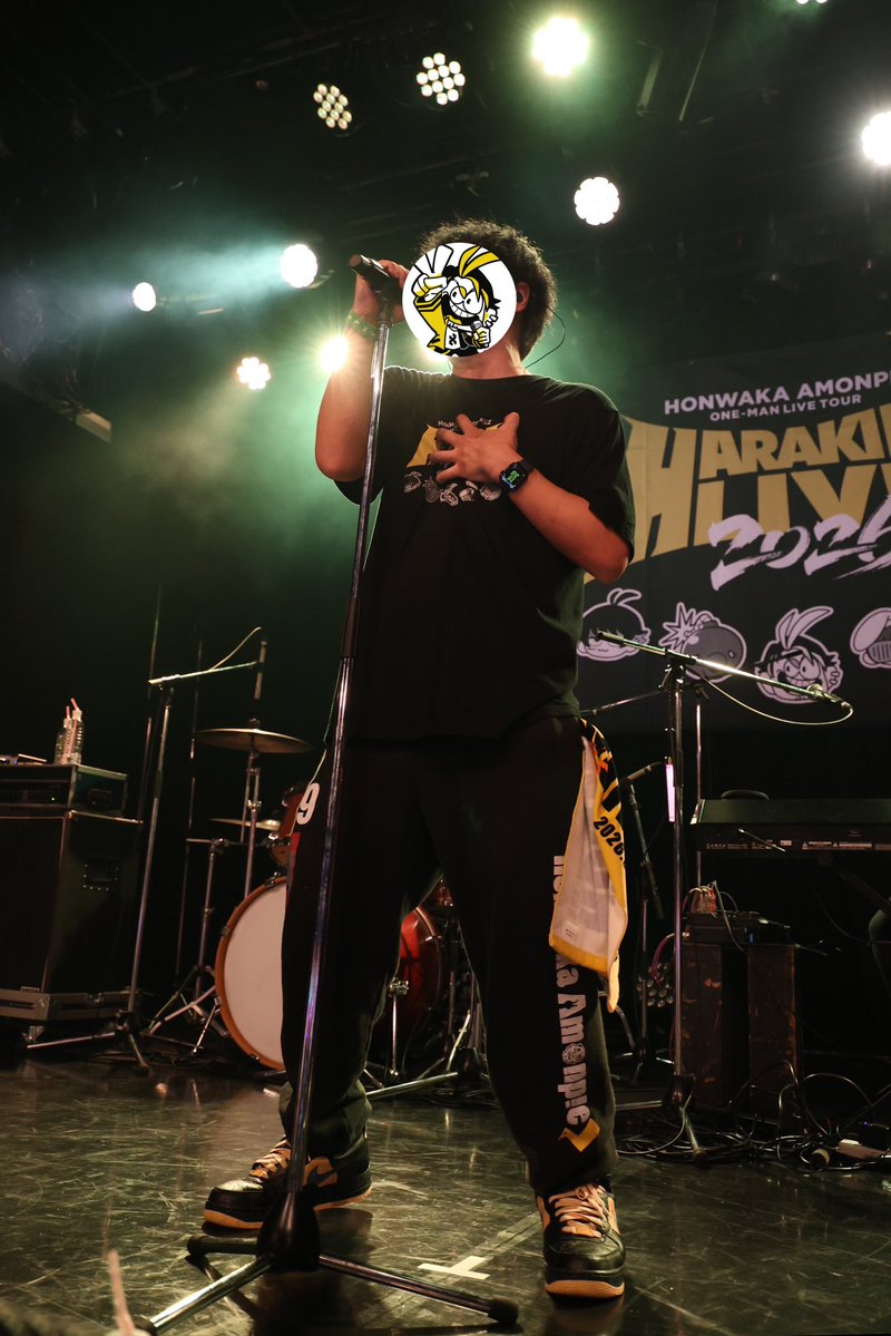 honwaka_info's tweet photo. 【ハラキリLIVE北海道 振り返り📸】

2026/8/22(Sat)
札幌 PENNY LANE 24

Vo.ハッチャン

#あもんぴーず https://t.co/dSBGjCb9JH