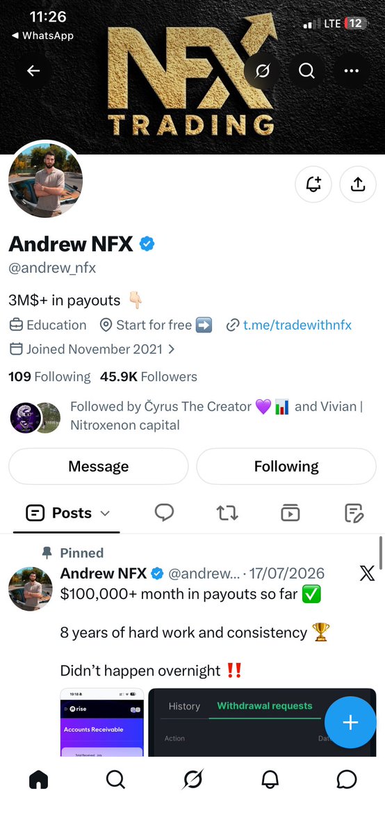 thefxGiant's tweet photo. @andrew_nfx @HolaPrimeGlobal ✅ Done. @joshfx_trades https://t.co/jkyX0ige3h