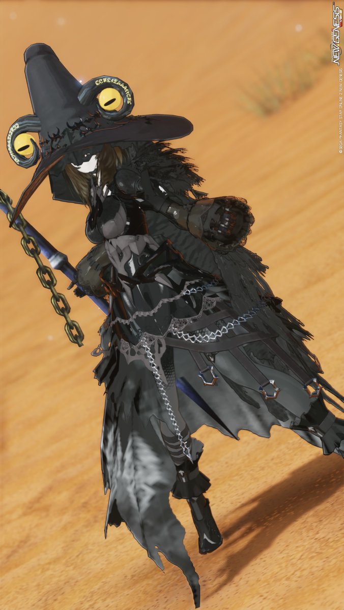 _POLARIS_ngs's tweet photo. ずんだもんチークが出たのでやる事は１つ。
調律の魔女。
"Make your choice"
#PSO2NGS_SS
#キャストはいいぞ https://t.co/qBpOo7W3c4