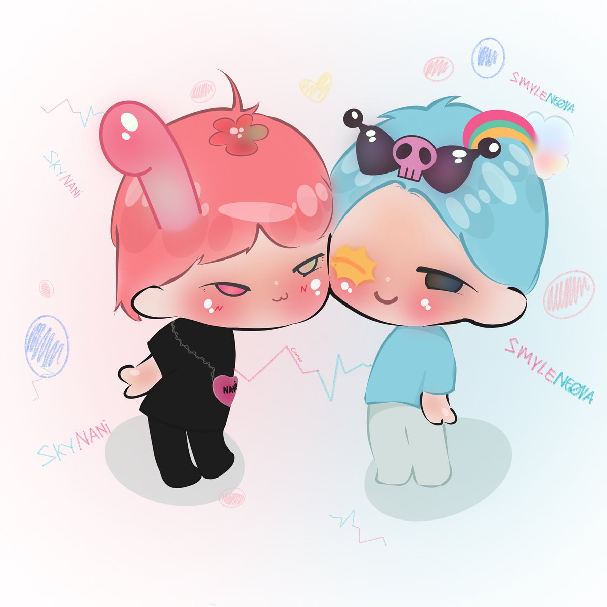 OrangeeeeNaaaaa's tweet photo. 🍊GIVE AWAY🍊
NOBAR ONLINE LIVE STREAMING #SkyNaniSToTheNFancon
untuk 2 orang pemenang..
untuk pemenang utama akan aku kasih 1 fanart dari aku, aku gambar sendiri, boleh kalian pakai untuk freebies, seperti stiker atau keychain, sesuka kalian yaa.. boleh request mau digambarin seperti apa selama aku mampu.. dibawah ada contoh gambaran aku yaa

syarat ikut give away ini:
kasih aku alasan kalian sayang sekali sama skynani, dan tulis harapan terbaik kalian kedepannya untuk skynani🥹🩵🩷
oh iyaa pakai hastag dibawah ini yaa, buat ramaikan papapapi kita hari ini

SKYNANI CLIMB TO THE TOP

#TRENDTOร่างทองEP12🥹🩵🩷 

terimakasih ya temen-temen yang mau ikutan give away kecil dari aku🥹🩵🩷