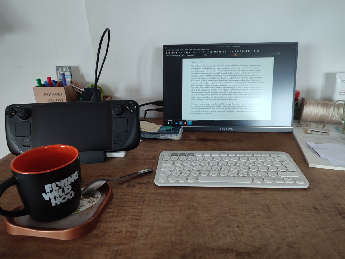 MyHandheldsPL's tweet photo. I just finished writing my 700th review (#BlueReflectionQuartet thanks to @GUST_EN and @koeitecmoeurope)! Damn, that's a lot :D Well, I guess I now have to reach 1000 handhelds related opinions on https://t.co/OMRNDoRevN 😆 https://t.co/YEUi69mKxs