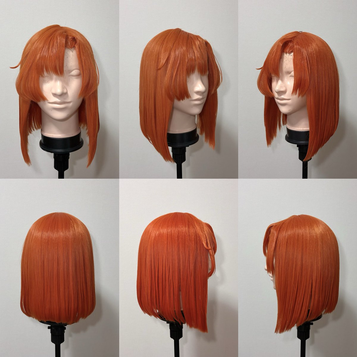 akiwigcosplay's tweet photo. 💫ひぐらしのなく頃に　竜宮レナ

生え際パーツを製作し前下がりボブで制作させていただきました。ありがとうございました！

#ウィッグオーダー　#あきウィッグ
#コスプレイヤーさんと繋がりたい https://t.co/i6ue5jQLF4