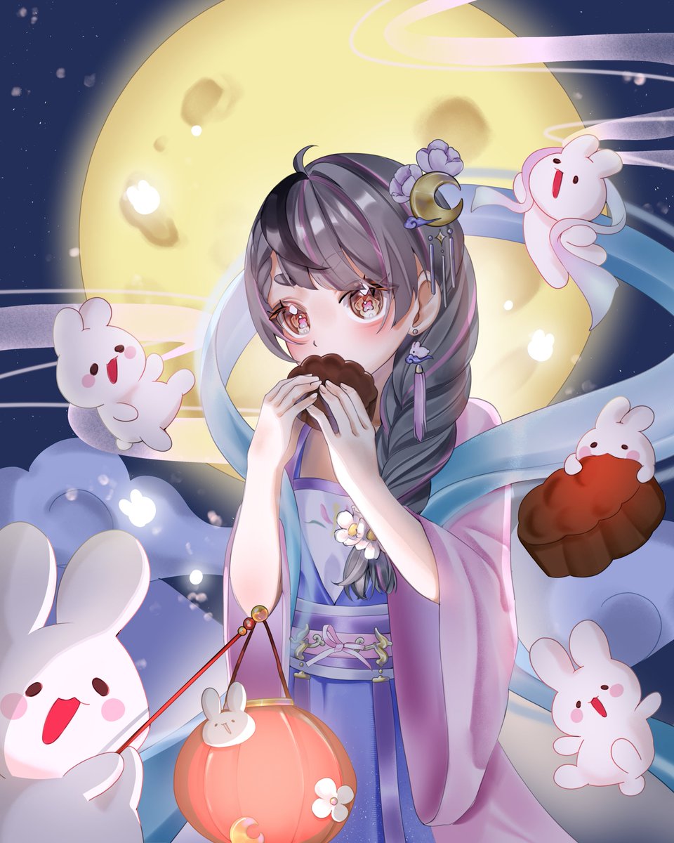 Mochiillus's tweet photo. ✧ 2026 中秋正比模版 ✧  

第一次做正比模版好緊張🤪 
要來一齊賞月嗎?
 
價錢: HKD $150/ TWD $650  
**模版限制 只定製頭髮/ 五官
**衣服及背景可換色 但不修改款式

接到9月23日截止

另外 #抽獎  抽1位 截止日: 9月20日 23:59
【抽獎條件】 
◊ 轉推+跟隨 #Mochiillus + 留言  
◊ 代抽OK! https://t.co/PhJCBKhtb1