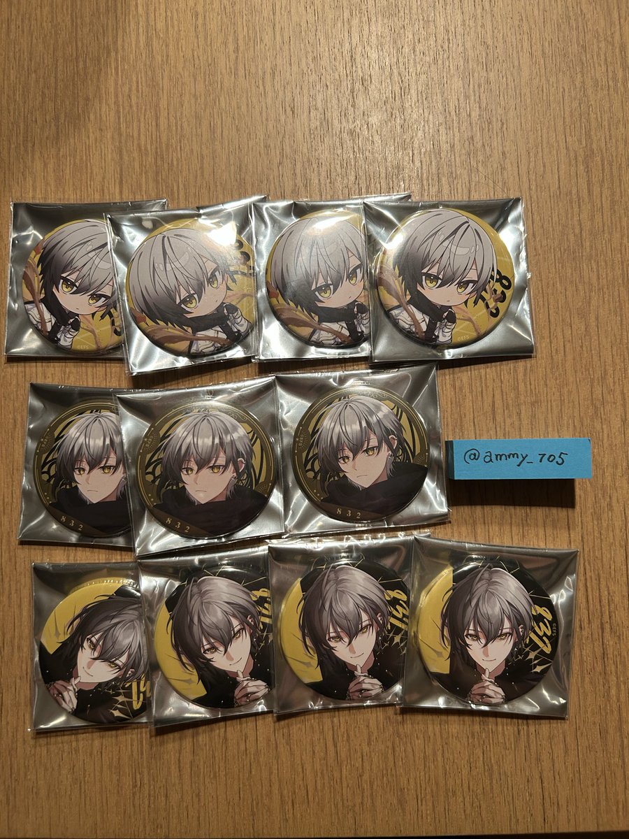 ammy_705's tweet photo. 【交換】 EL6 Element Sicks 缶バッジ SAVE
第6弾

(譲)画像の❤️🩷💛💜

(求)️🩵🤍(同種)

郵送での交換を希望です。
️🩵🤍同数求めている為、お返事にお時間をいただきます🙇‍♀️
検索からでもお気軽にお声掛けください！

 #EL6交換   #EL6グッズ交換 https://t.co/0CEACIDuIy
