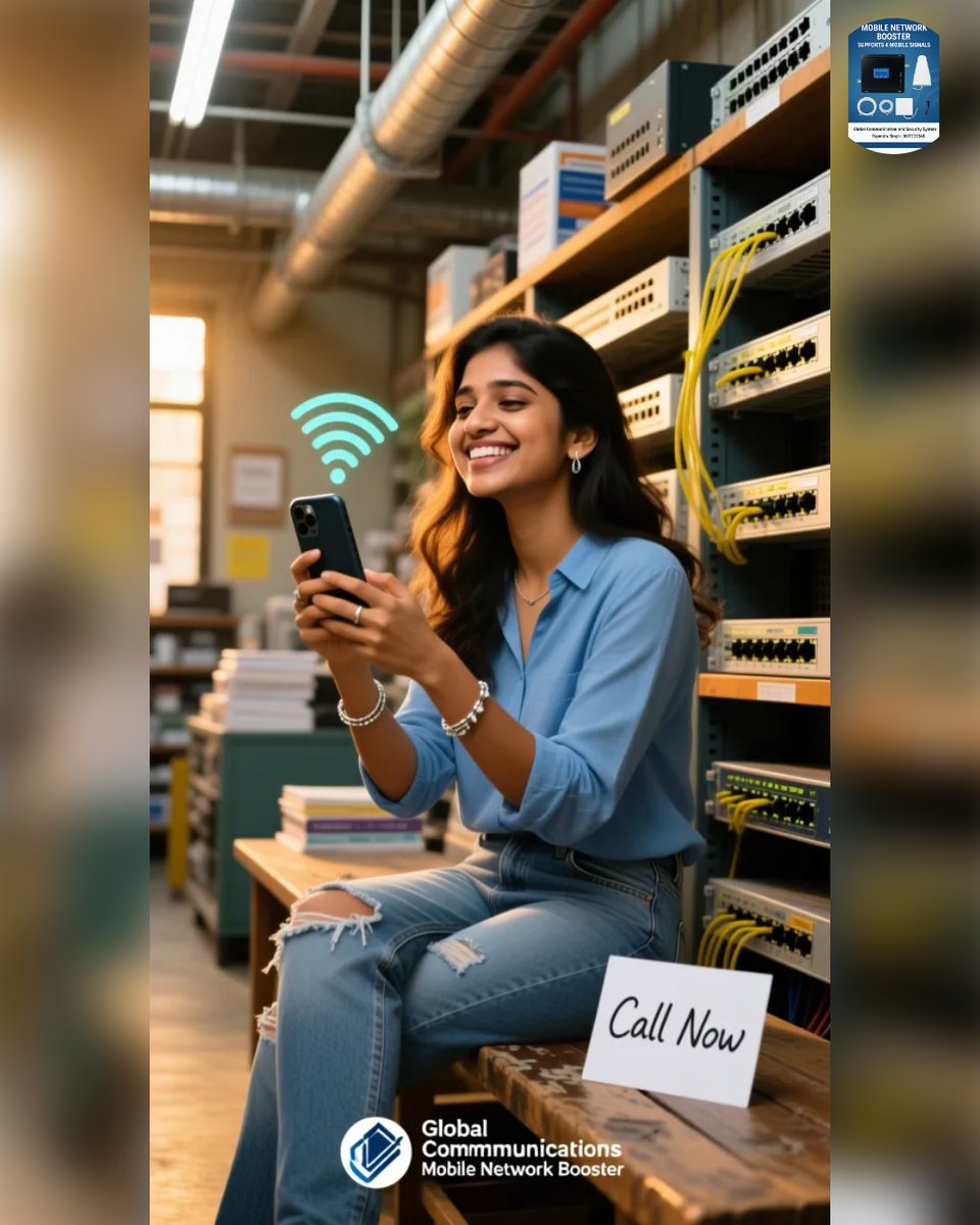 SavannahSejpf's tweet photo. Get the best mobile coverage in Sangam Vihar with Global Communications’ Network Booster. Boost signal strength, avoid dropped calls, and enjoy faster internet. Delhi customers trust it as their favourite connectivity solution. https://t.co/HZ6K5TnNZ2