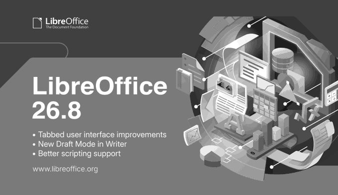 jdsvibes's tweet photo. LibreOffice 26.8 resmi dirilis! 

Hadir dengan tiga pilar peningkatan: tipografi profesional (Paragraph Composer dan dukungan OpenType).

Mendukung penulisan dunia (termasuk aksara N'Ko, Adlam, dan RTL), serta peningkatan dalam bertukar dokumen dengan suite lain. https://t.co/AY5fTH554r