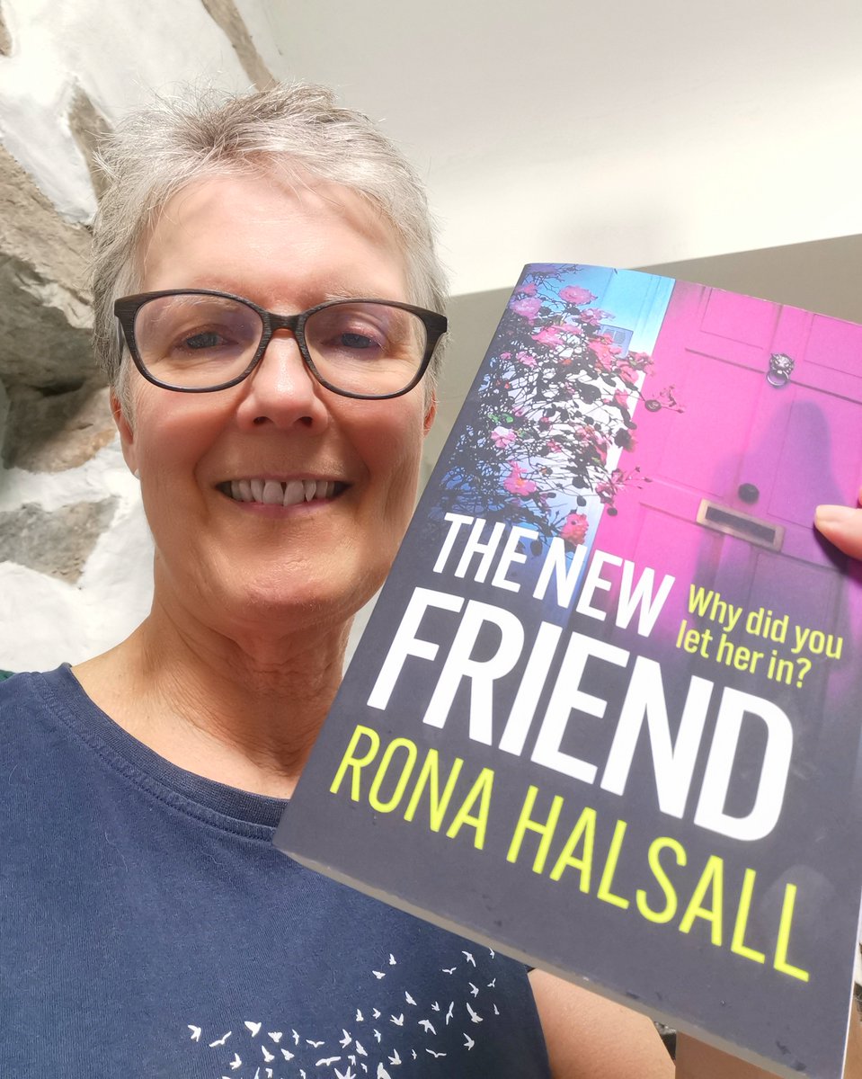 RonaHalsallAuth's tweet photo. My new book - The New Friend - is out today!😊

It's all about scammers... but who is scamming who?!😱

You can have a look here:
https://t.co/eUIZY43izo https://t.co/fHqeWBxFir