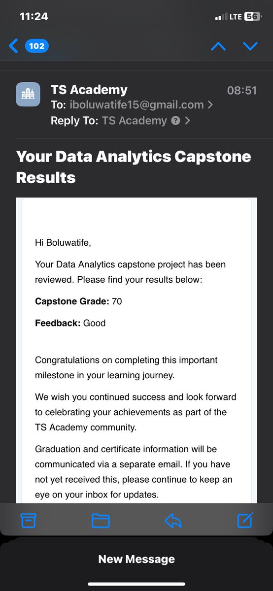 Boluidowu12's tweet photo. W🥳
Thanks to almighty God 

Thank you @TechSphereAcad 
Thank you my tutor @ezekiel_aleke 

#DataAnalytics #Excel #JobSearch #DataAnalysis #HRAnalytics #OpenToWork #TechCommunity https://t.co/jWA6DlDyVs