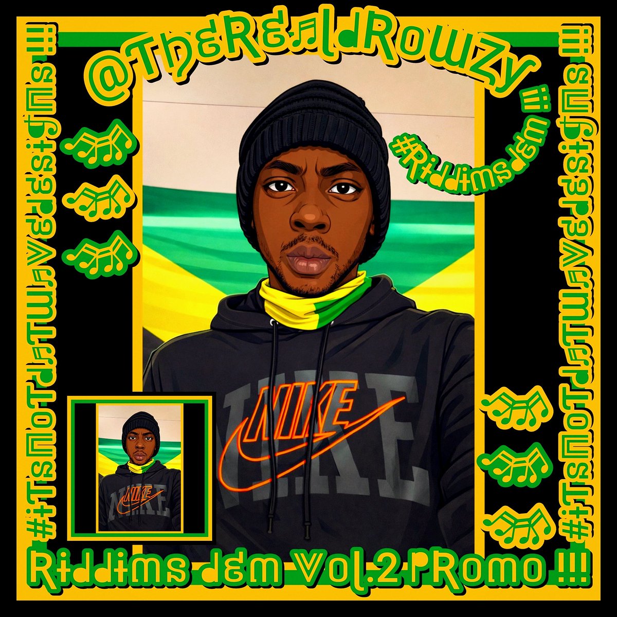 teamdrowzy's tweet photo. #NEW #NEWMUSIC #NEWBEATS #NEWINSTRUMENTALS NEW PROMO OUT NOW >>> FREE @THEREALDROWZY - RIDDIMS DEM VOL.2 PROMO #100 https://t.co/KxPrBs4cGh via @YouTube New Promo Out Now...Check It Out And Run It Out π
New Riddims Dem Vol.3 Promo Inna Di Making #RrrNuhMan πΆπ«‘πβ€οΈπ£π―π― https://t.co/0b2Nte9tZi