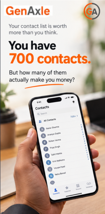 genaxle's tweet photo. You already know hundreds of people. What if the right connection could become your next earning opportunity?
Turn your network into opportunities with GenAxle
Join as GenAxle earner Today:
https://t.co/8LM66EsFQU
#GenAxle #EarnOnline #Sidehustle #GenAxleEarner #StartupIndia https://t.co/iJfFRdPZTy