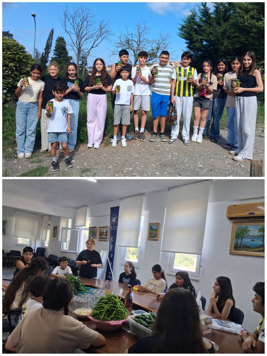 CyddSile's tweet photo. Ardından üyemiz Ferdağ Sezer ile Sağlıklı Yaşam Atölyemizde buluştuk. Sağlıklı beslenmenin ve iyi yaşamın önemini uzun uzun konuştuktan sonra kollarımızı sıvayıp hep birlikte turşularımızı kurduk. https://t.co/jvBoJfcRg4