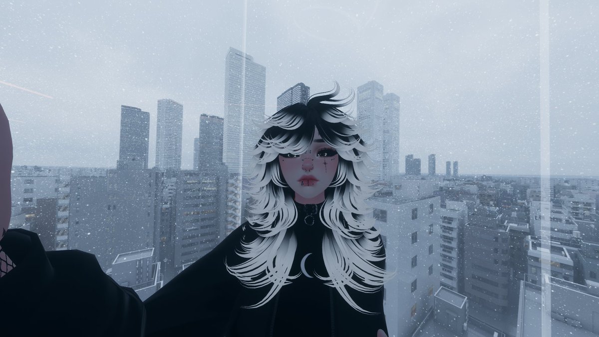 xVioletDeathx's tweet photo. Winter Vibes❄️

World: https://t.co/ilH31b5Dhk

#VRC #VRChat #VRCPhotography #VRChatPhotography #VRC4Photos https://t.co/uw5kuj00Eu